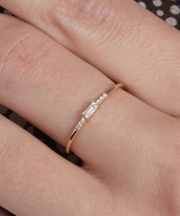 Baguette Brilliance Band Ring