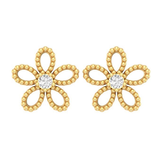 Dainty Flower Studs