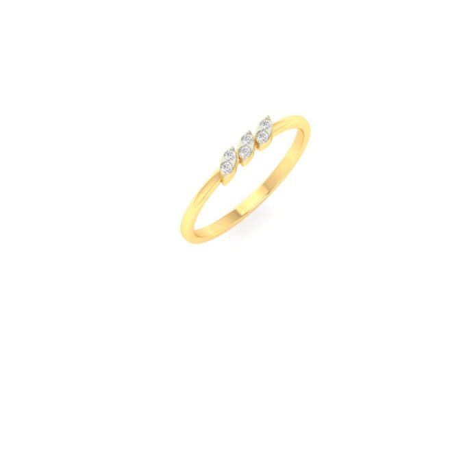 Elysian Diamond Arc Ring