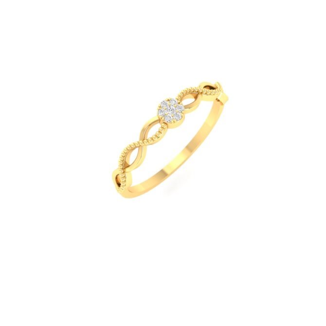 Helix Trellis Diamond Ring