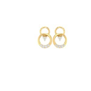 Double Loop Diamond Brilliance Earrings